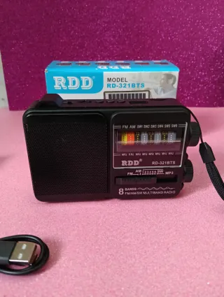 Radio RDD RD-322BTS Solar FM AM SW MP3