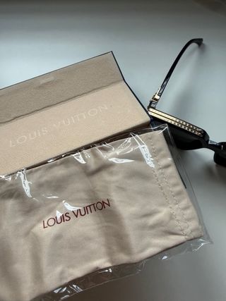 Gafas Louis Vuitton Negras y Doradas