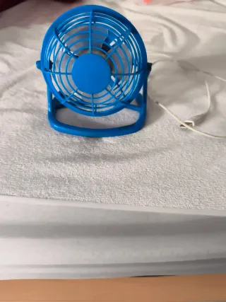 Ventilador USB Azul