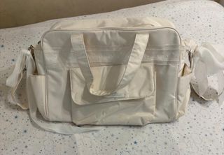 Bolsa maternidad Pasito a Pasito Beige