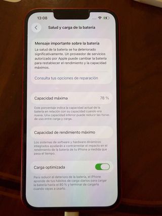 iPhone 13 Rojo 128GB