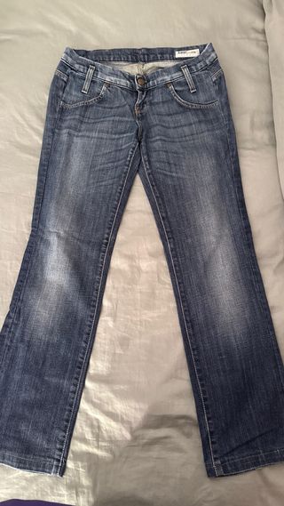 Lote 3 Pantalones Vaqueros Lee Azules