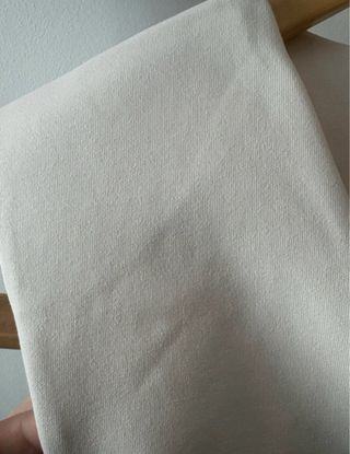 Chaleco Zara Beige/Blanco