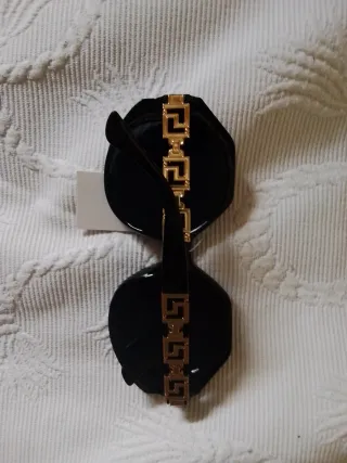 Gafas de sol mujer negras con pedrería