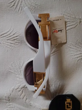 Gafas de sol mujer negras con pedrería