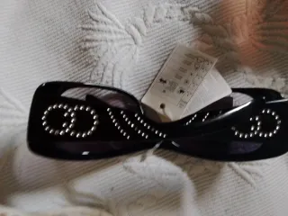 Gafas de sol mujer negras con pedrería