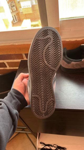 Adidas Campus Grises y Negras