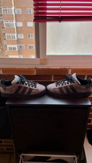 Adidas Campus Grises y Negras