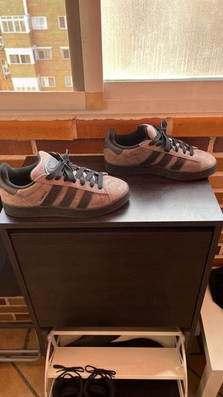 Adidas Campus Grises y Negras