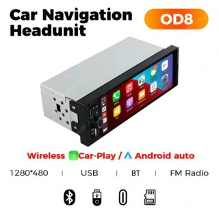 Radio Coche CarPlay Android Auto 1 Din