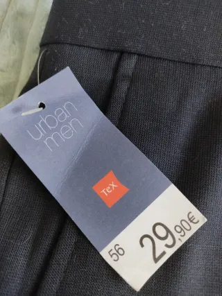 Pantalón de vestir caballero gris