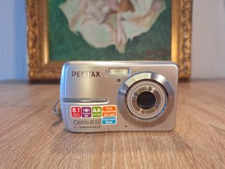 Cámara Pentax Optio E50 8.1 MP Plata