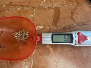 Cadena de oro larga, mide 67 cm El cierre es flojo