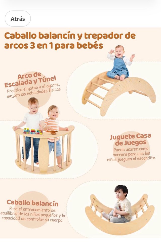 Set Escalada Montessori 7 en 1