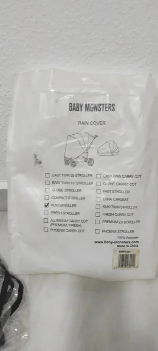 Funda para carrito de bebé Baby Monsters