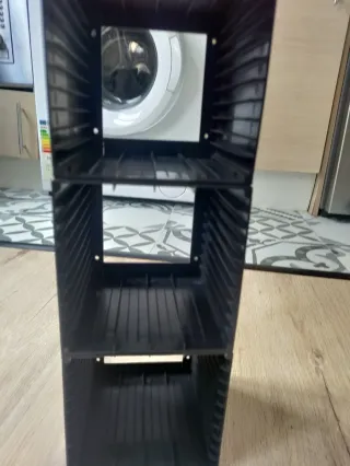 4 Módulos Estantería CD Plástico
