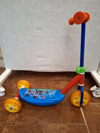 Patinete Patrulla Canina 3 Ruedas