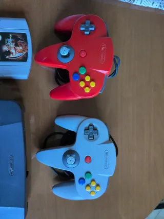 Nintendo 64 Console con Controller Rossi