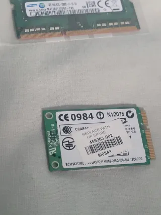 Lote Memorias RAM DDR2 y DDR3 Portátil
