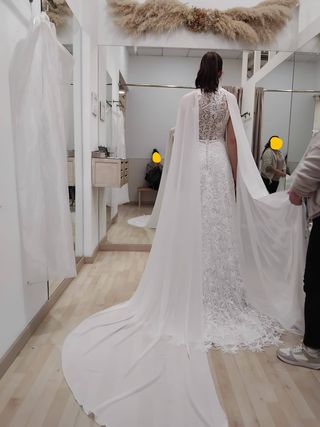 Vestido de Novia Encaje Blanco