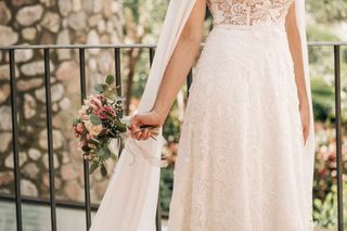 Vestido de Novia Encaje Blanco