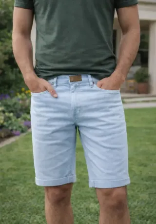 Shorts vaqueros hombre INSIDE.