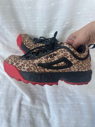 Zapatillas Fila Animal Print Talla 38