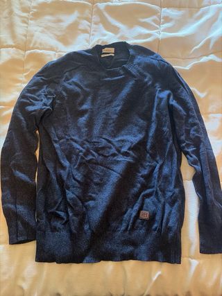 Pull&Bear Chaqueta Negra Hombre