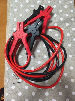 Pinzas para batería coche (Cables de arranque)
