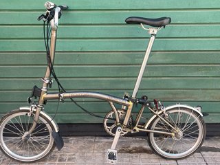 Bicicleta Plegable Brompton M6L Lacada