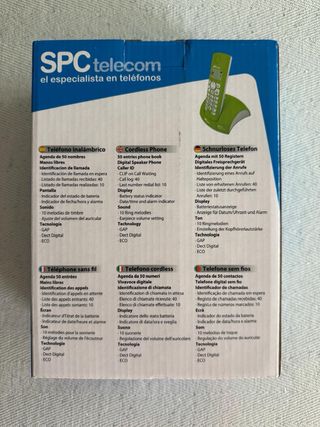 Teléfono Inalámbrico SPC telecom Verde