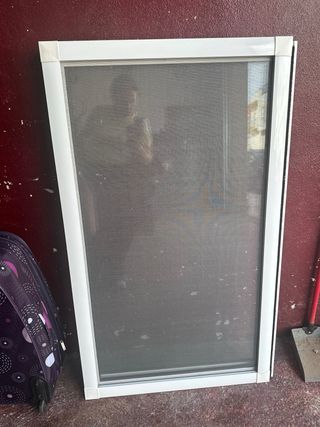 Ventana aluminio Climalit 1.57,5 con mosquitera