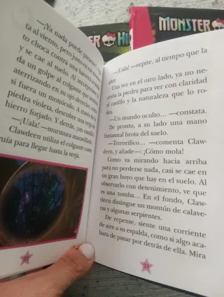 Lote 3 Libros Monster High (Español)