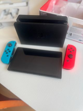 Nintendo Switch OLED Azul/Naranja