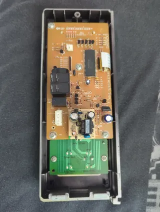 Panel de control microondas