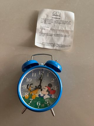 Sveglia Mickey & Pluto Disney anni 90