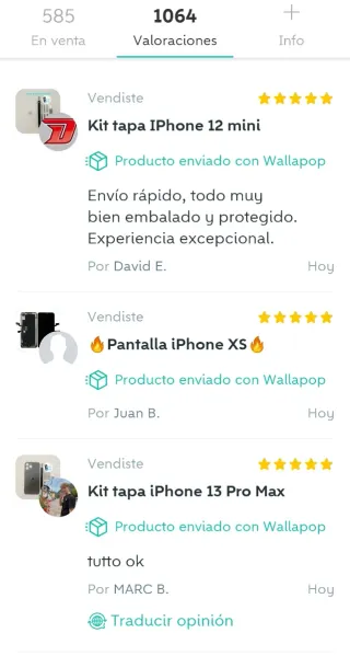 Tapa Trasera Samsung S9 Negra