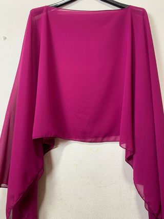 Chal capa gasa talla única