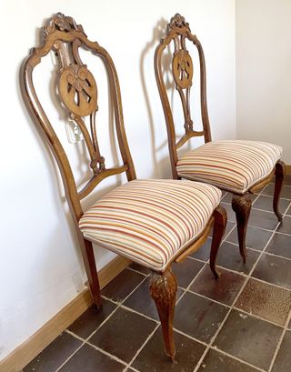 Conjunto comedor madera nogal nacional