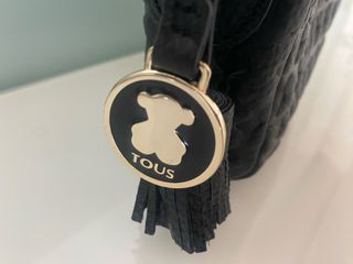 Bandolera Tous Sherton Piel Ositos Labrados.