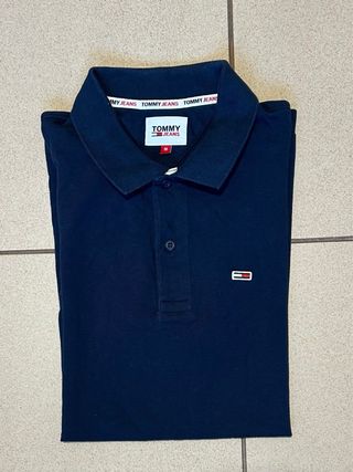 Polo Tommy Jeans Azul Marino Talla M