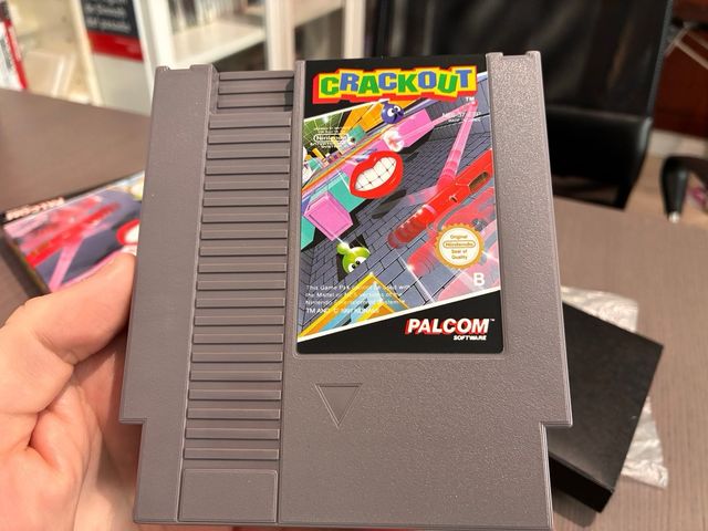 Crackout Nintendo NES Palcom Software