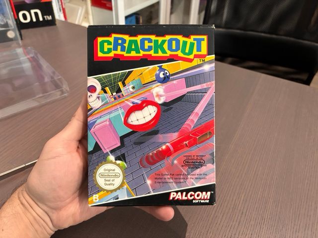 Crackout Nintendo NES Palcom Software