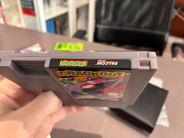 Crackout Nintendo NES Palcom Software
