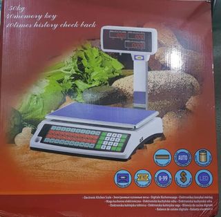 Balanza Digital con Tickets 50 Kg