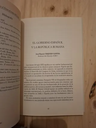 España y la República Romana de 1849