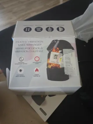 Masajeador de rodilla vibración y calor