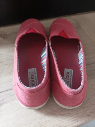 Bailarinas rojas mujer talla 37