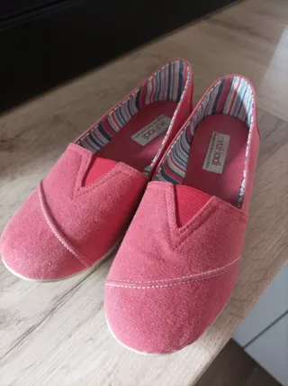 Bailarinas rojas mujer talla 37