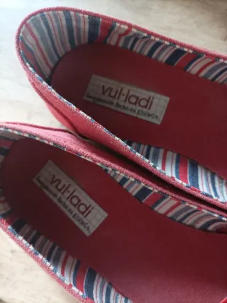 Bailarinas rojas mujer talla 37